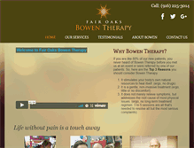 Tablet Screenshot of fairoaksbowen.com